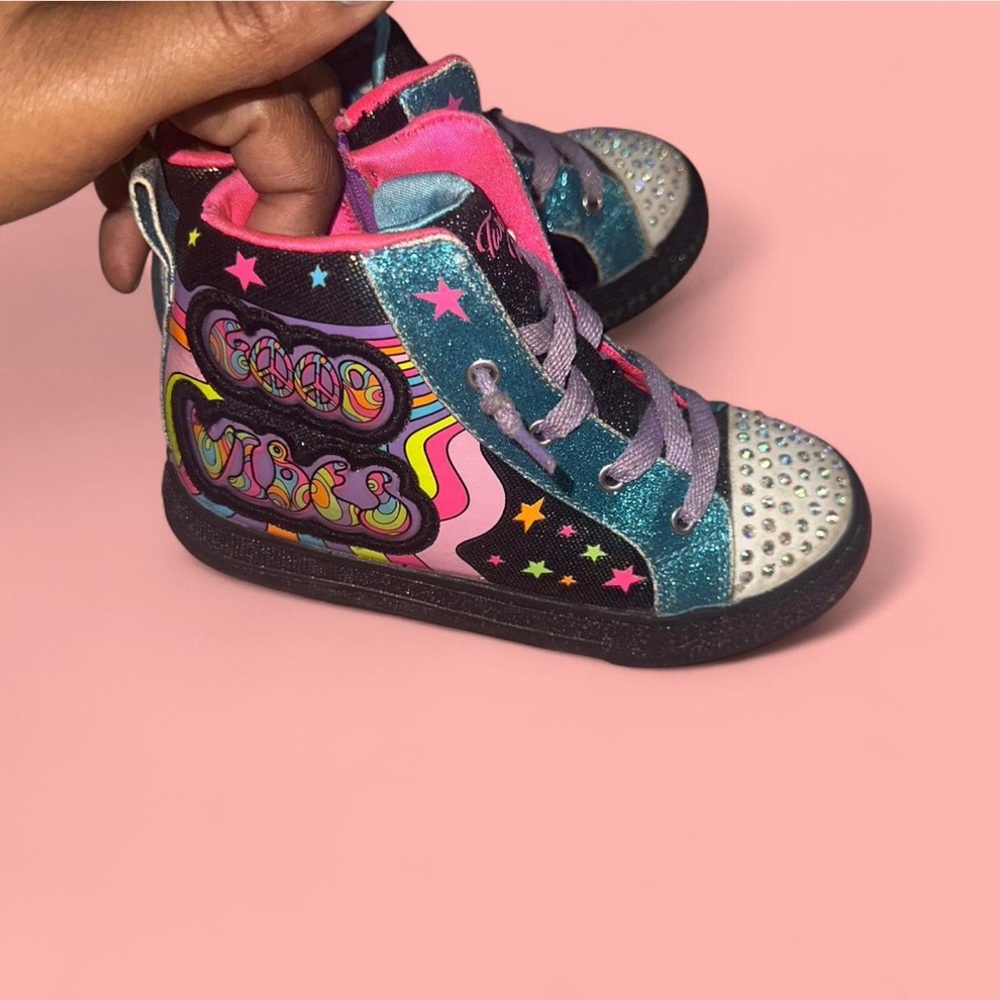 Colorful Kids High-Top twinkle toes